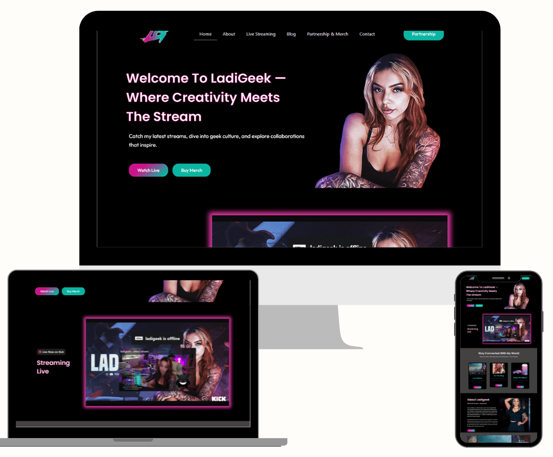 Ladi Geek — project preview