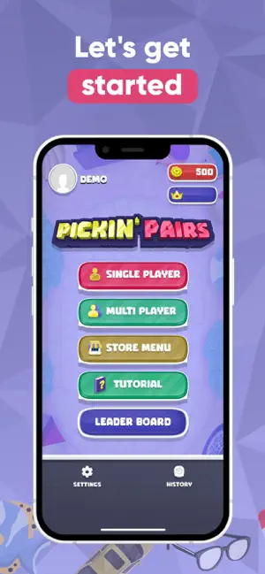 Pickin' Pairs — project preview