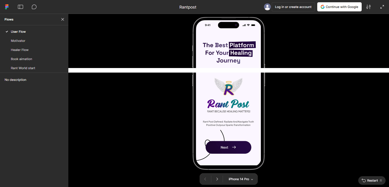 Rantpost — project preview
