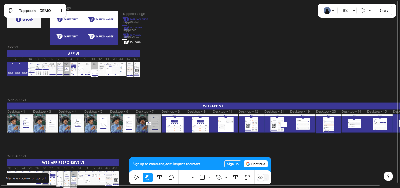 Tappcoin — project preview