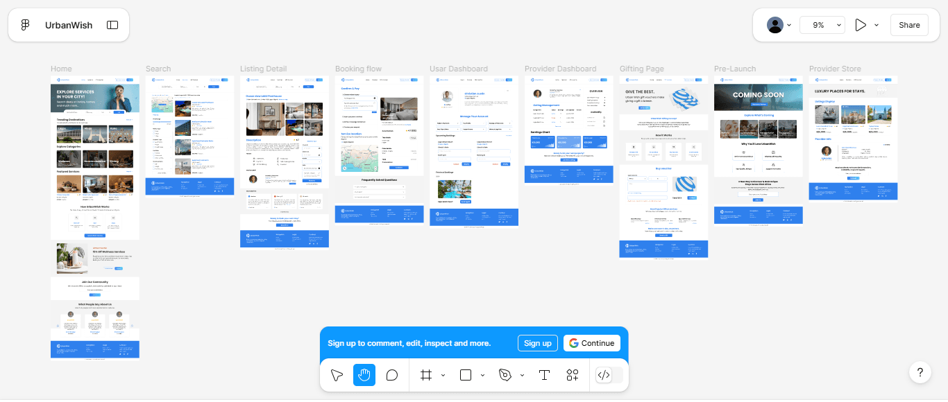 UrbanWish — project preview